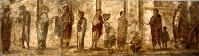 Fresco_from_the_House_of_Julia_Felix,_Pompeii_depicting_scenes_from_the_Forum_market